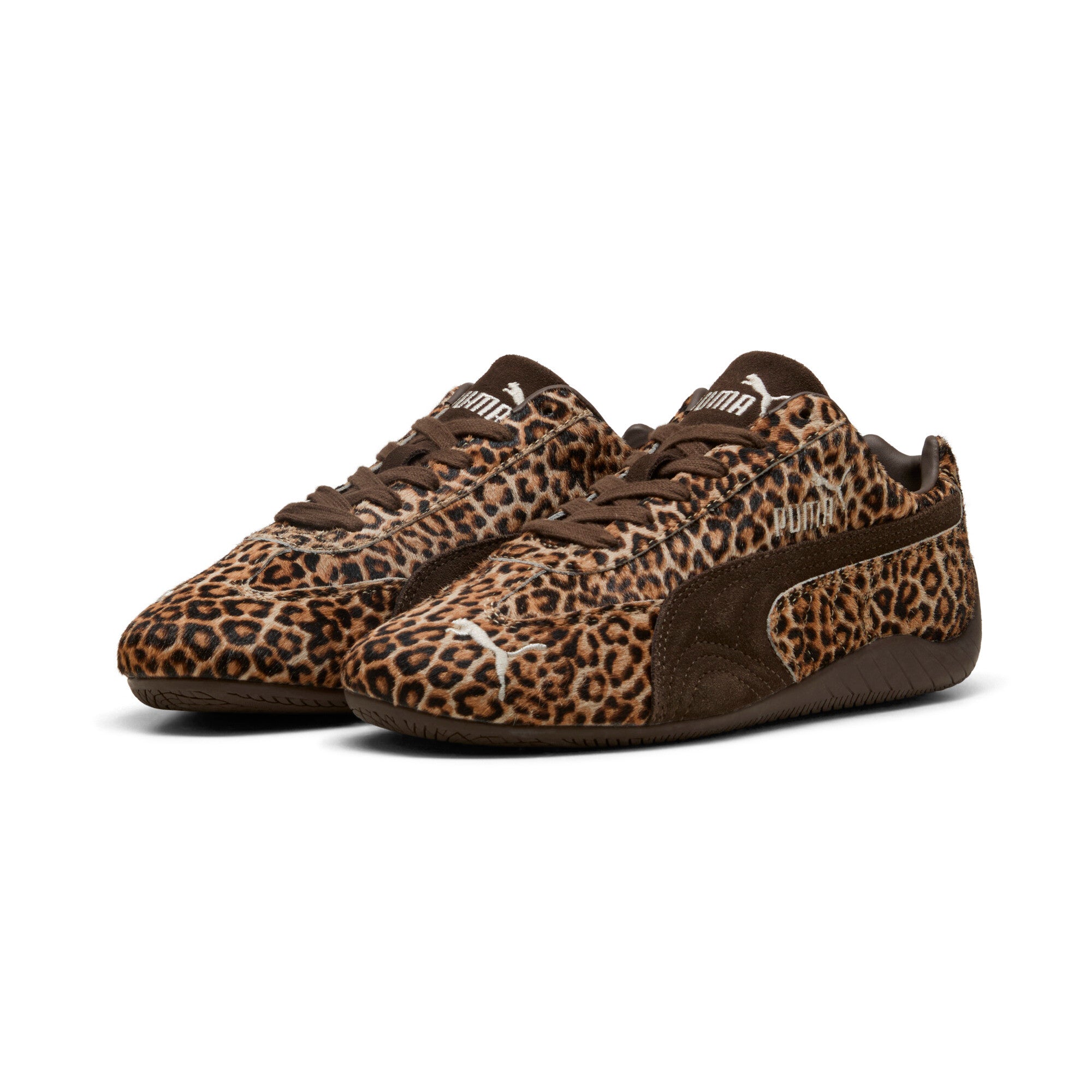 [406690-01] WOMENS PUMA SPEEDCAT WILD 'LEOPARD PONY HAIR'
