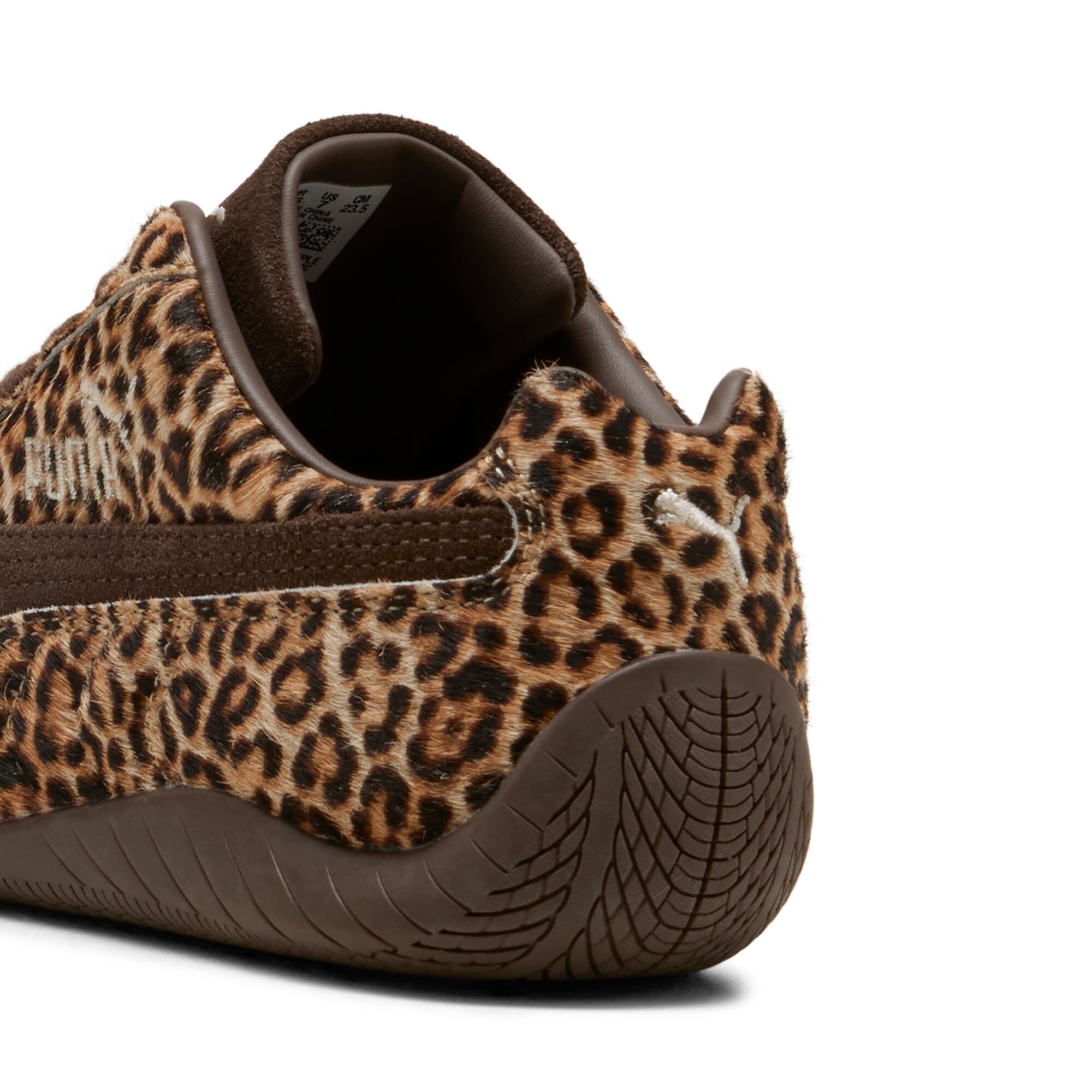 [406690-01] WOMENS PUMA SPEEDCAT WILD 'LEOPARD PONY HAIR'