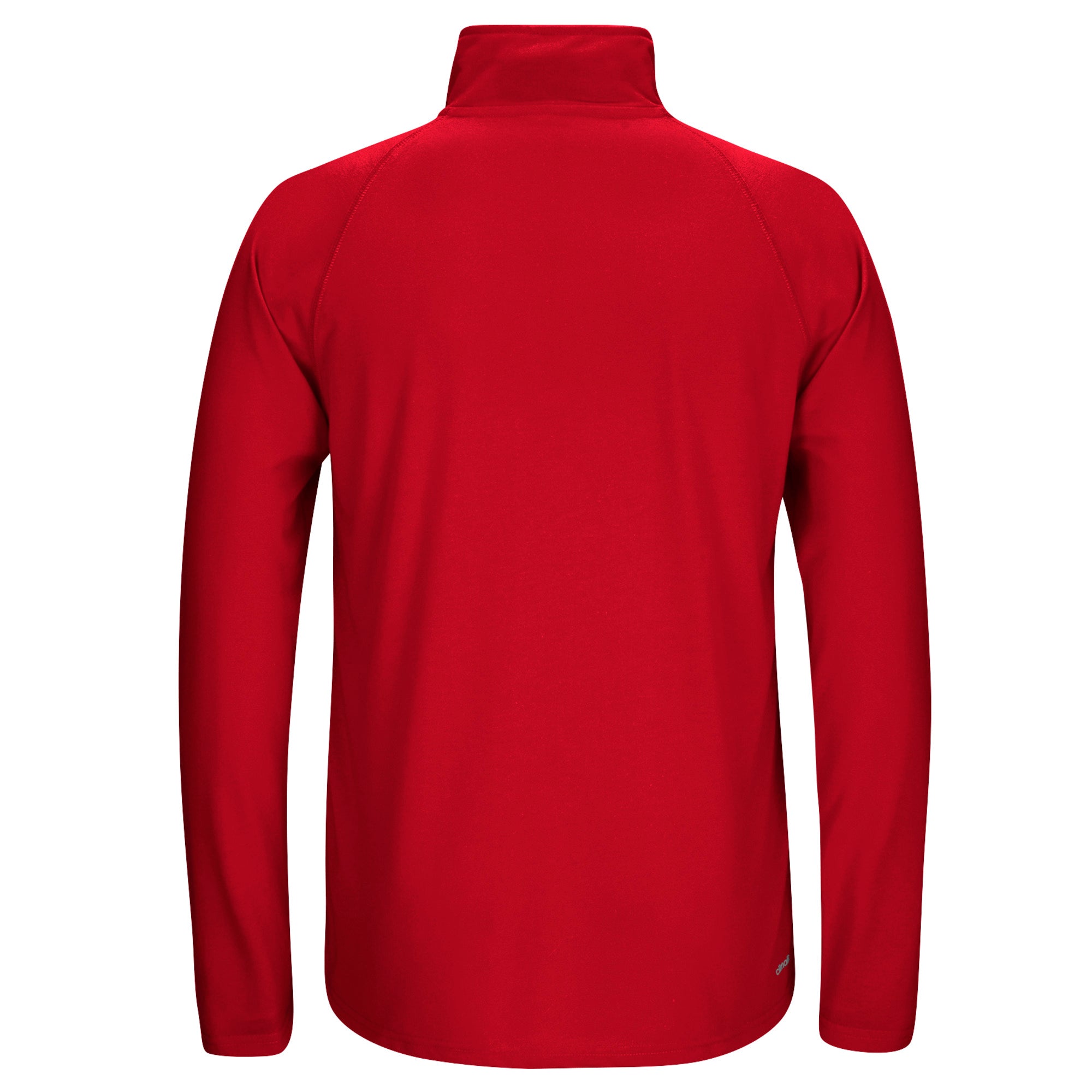 [CB7673] Mens Adidas NHL Chicago Blackhawks Ultimate 1/4 Zip Tee