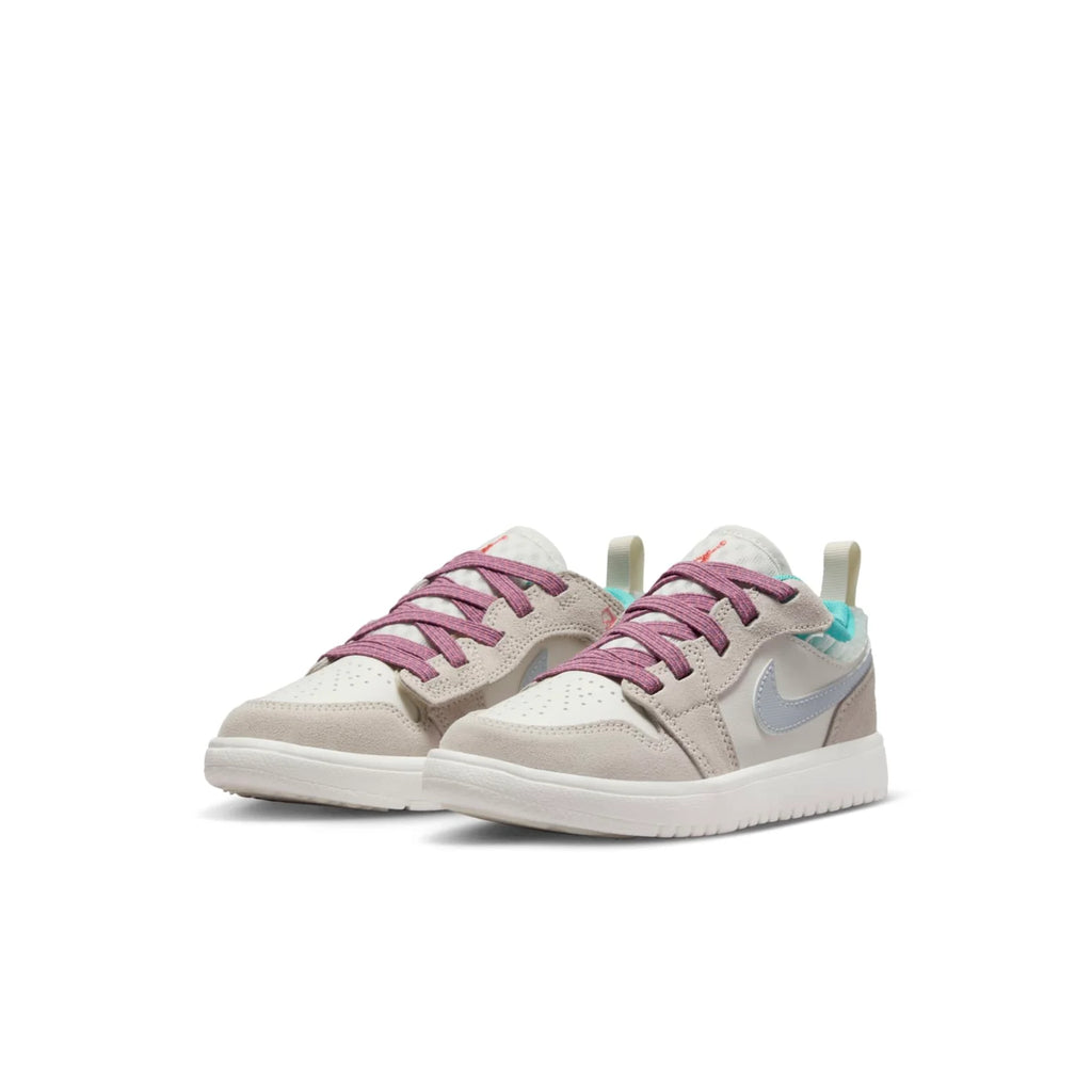 [FQ8093-100] PRESCHOOL AIR JORDAN RETRO 1 LOW ALT SE 'SAIL LEGEND LIGHT BROWN'