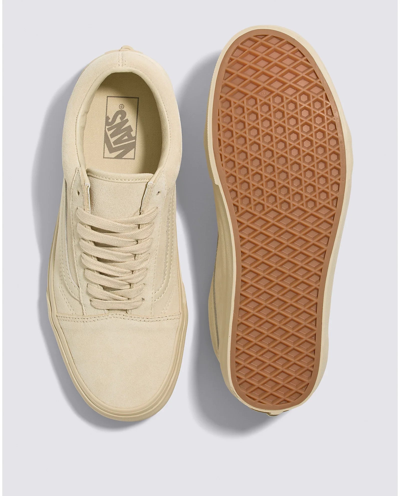 [VN000CP5TAN] MENS VANS OLD SKOOL MONO SUEDE TAN - MONO - TAN