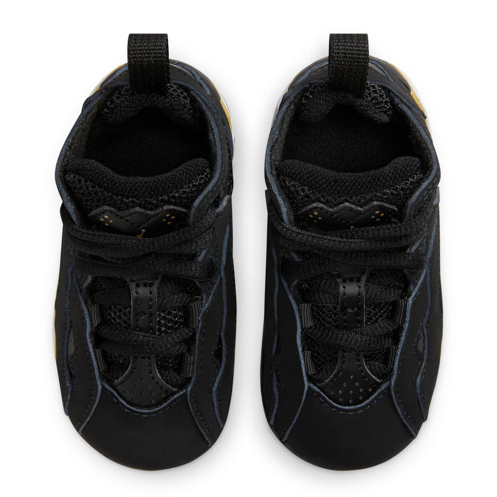 [343797-017] TODDLERS AIR JORDAN TRUE FLIGHT 'BLACK METALLIC GOLD WHITE'