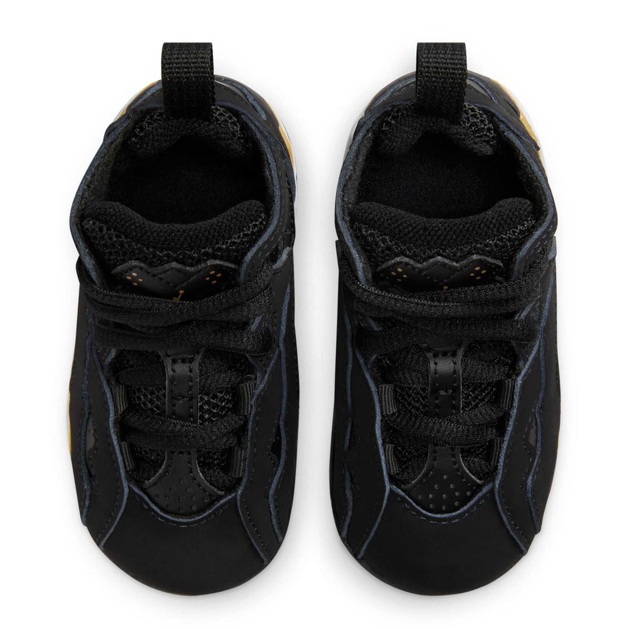 [343797-017] TODDLERS AIR JORDAN TRUE FLIGHT 'BLACK METALLIC GOLD WHITE'