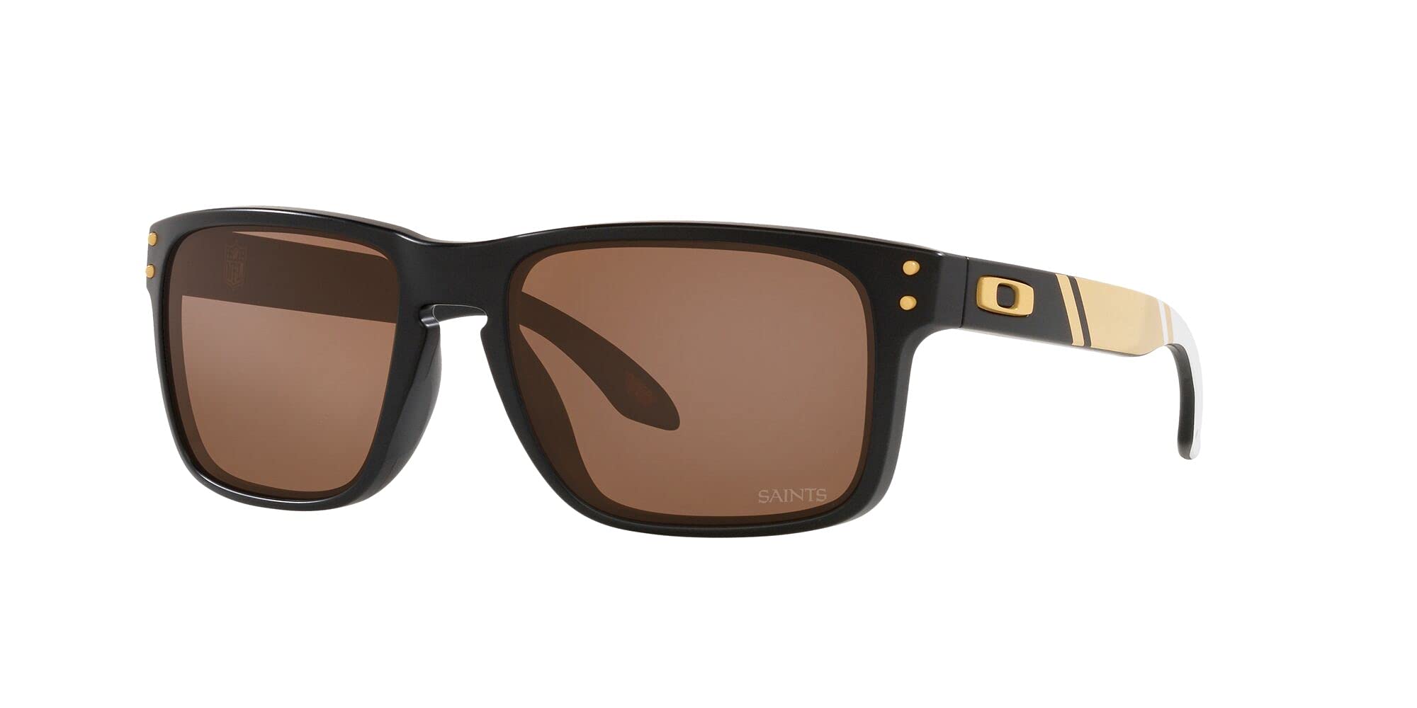 [OO9102-S4] Mens Oakley Holbrook Sunglasses - NFL New Orlean Saints