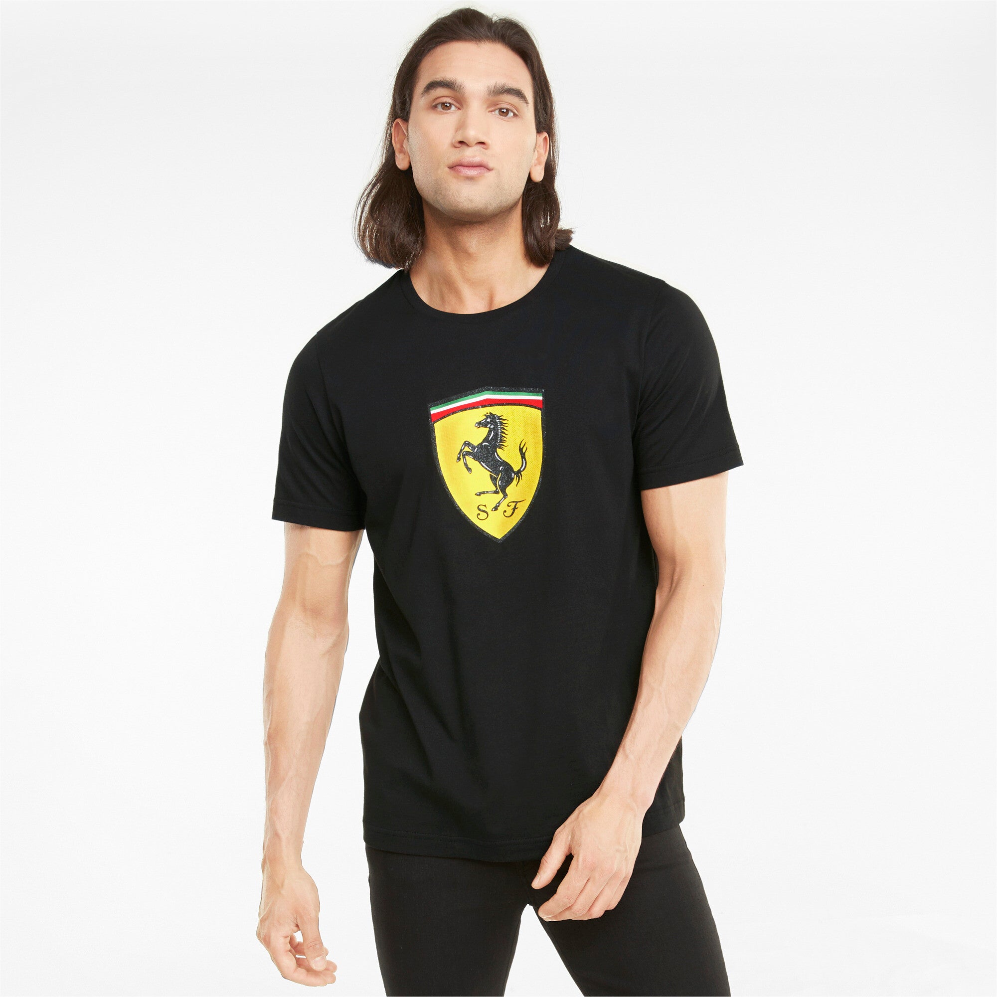 [531691-01] Mens Puma Scuderia Ferrari Race Bold Colour Shield
