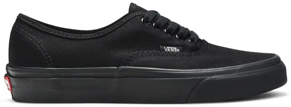 [VN000EE3BKA] MENS VANS UA AUTHENTIC BLACK CANVAS - BLACK/BLACK