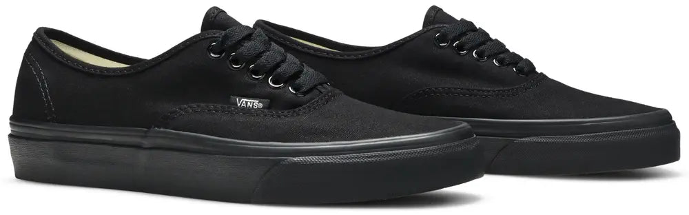 [VN000EE3BKA] MENS VANS UA AUTHENTIC BLACK CANVAS - BLACK/BLACK