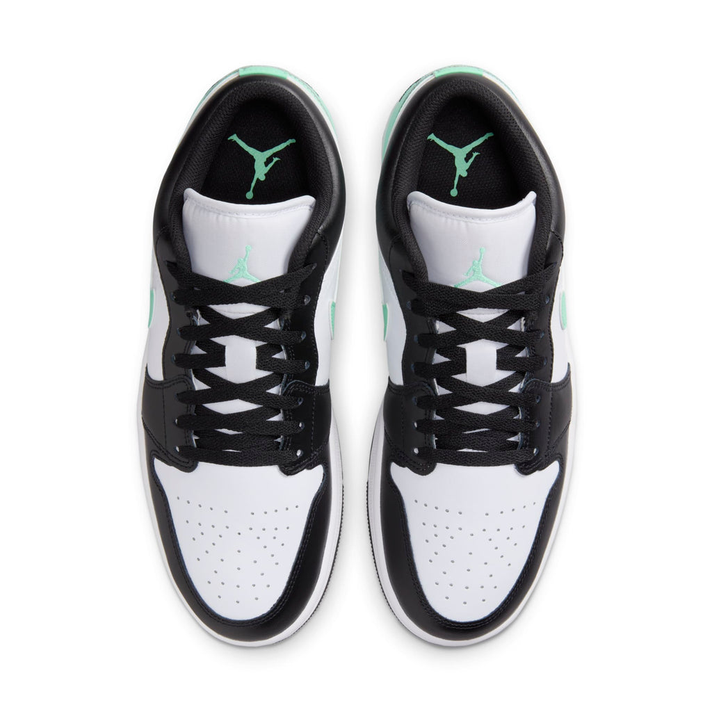 [553558-131] Mens Air Jordan RETRO 1 LOW 'GREEN GLOW'