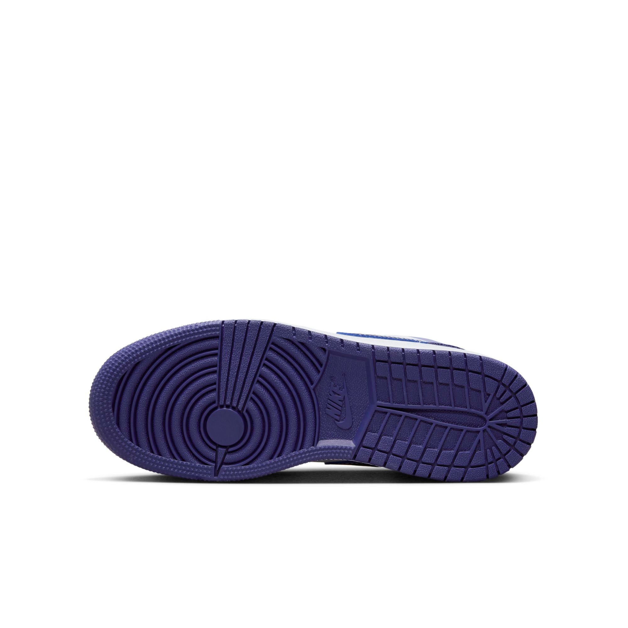 [553560-515] Grade School Air Jordan Retro 1 Low 'Sky J Purple' (GS)