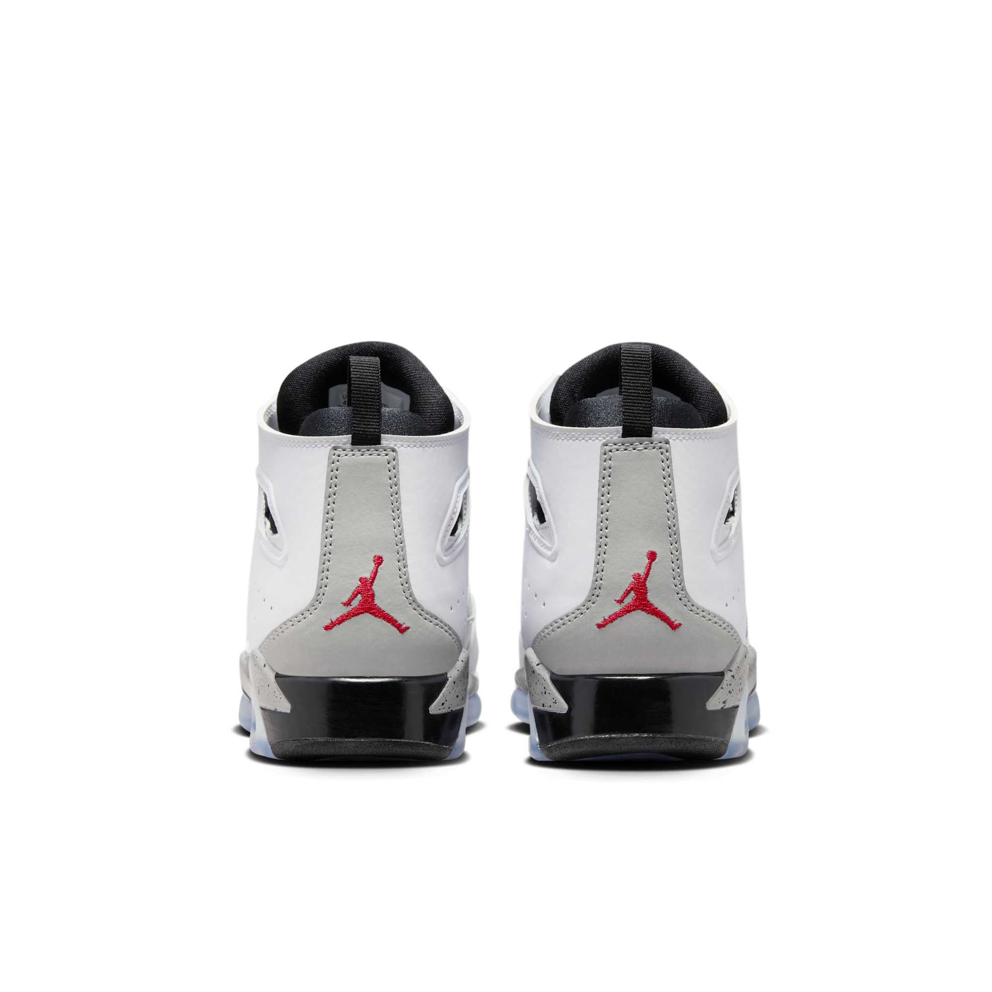 [555472-102] Grade School Air Jordan FLIGHT CLUB 91 GS 'WHITE METALLIC SILVER'