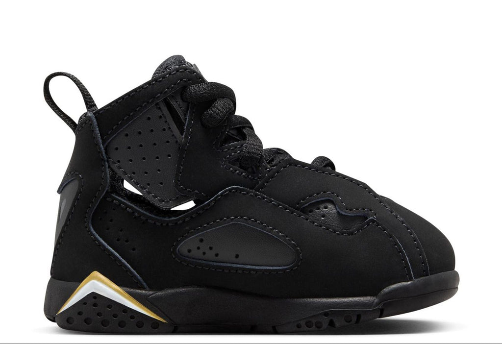 [343797-017] TODDLERS AIR JORDAN TRUE FLIGHT 'BLACK METALLIC GOLD WHITE'