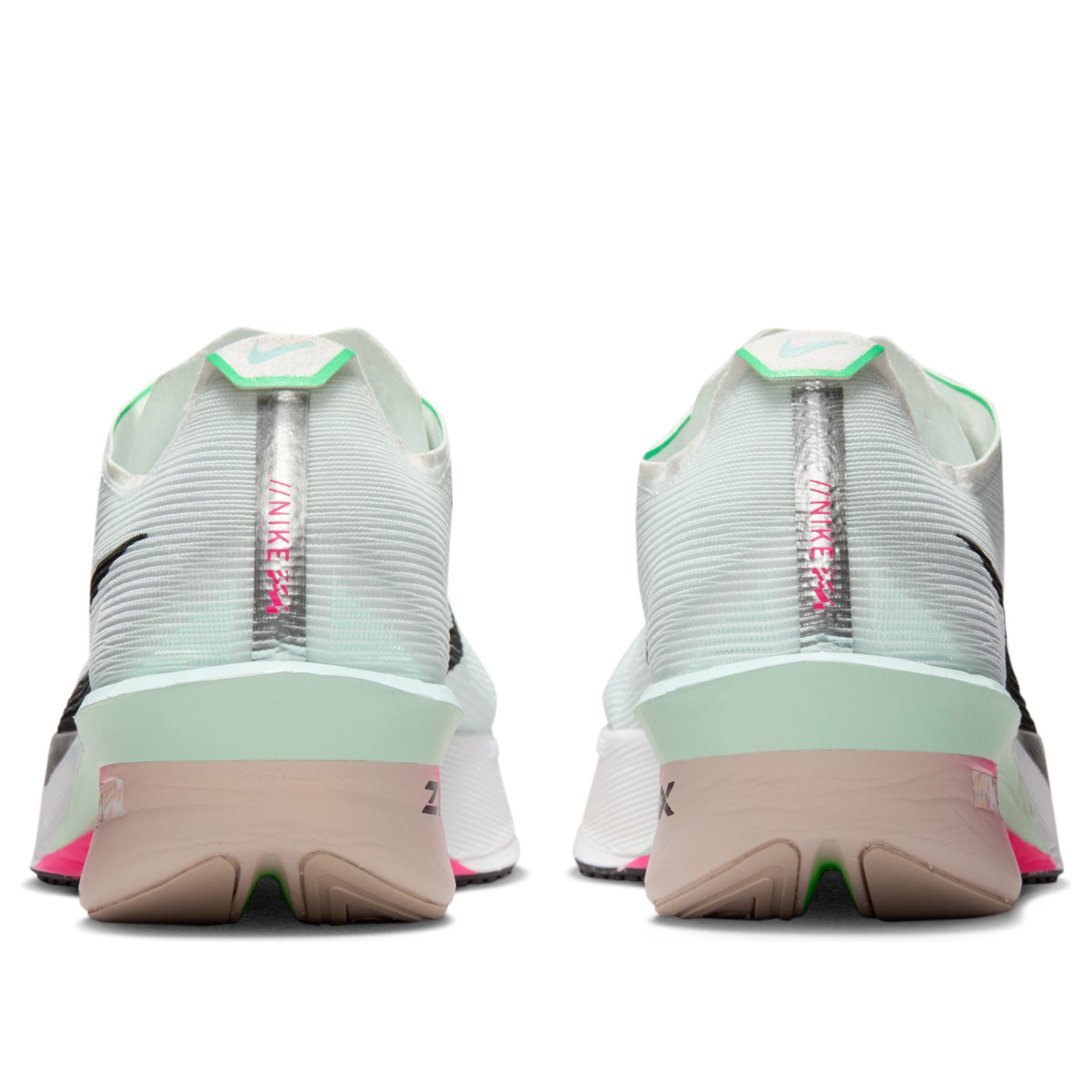 [HF6412-101] WOMENS NIKE ZOOMX VAPORFLY NEXT% 4 'WHITE HYPER PINK MINT FOAM'