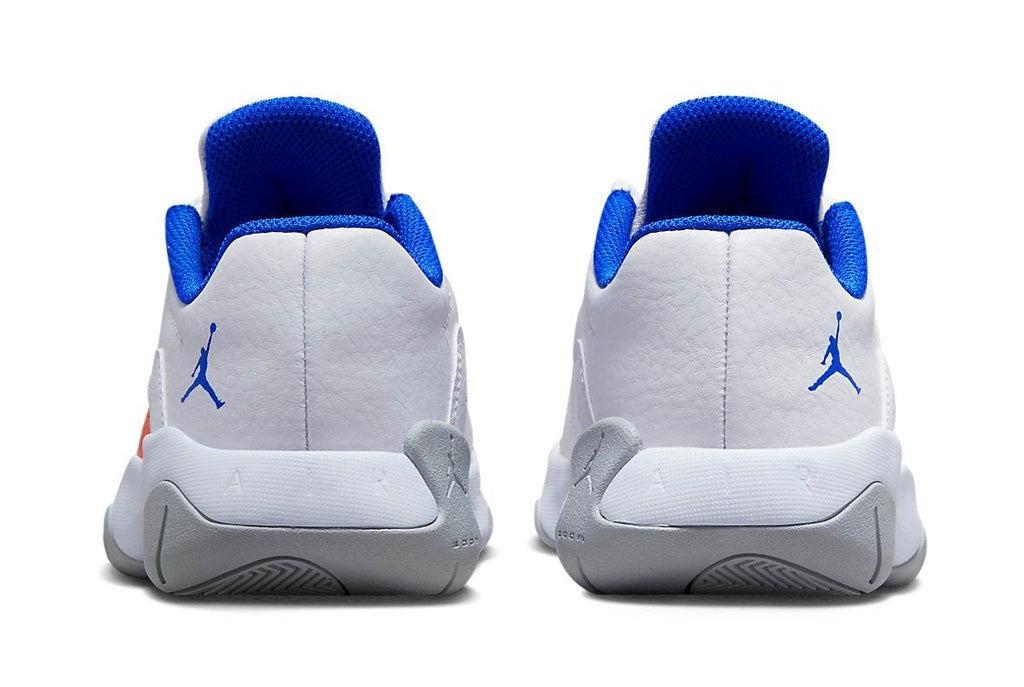 [CZ0907-108] GRADE SCHOOL AIR JORDAN 11 CMFT LOW 'WHITE SAFETY ORANGE HYPER ROYAL'