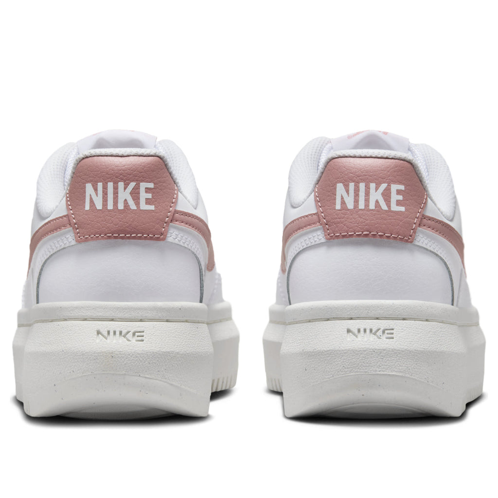 [DZ5394-102] WOMENS NIKE COURT VISION ALTA LEATHER 'SAIL RED STARDUST'