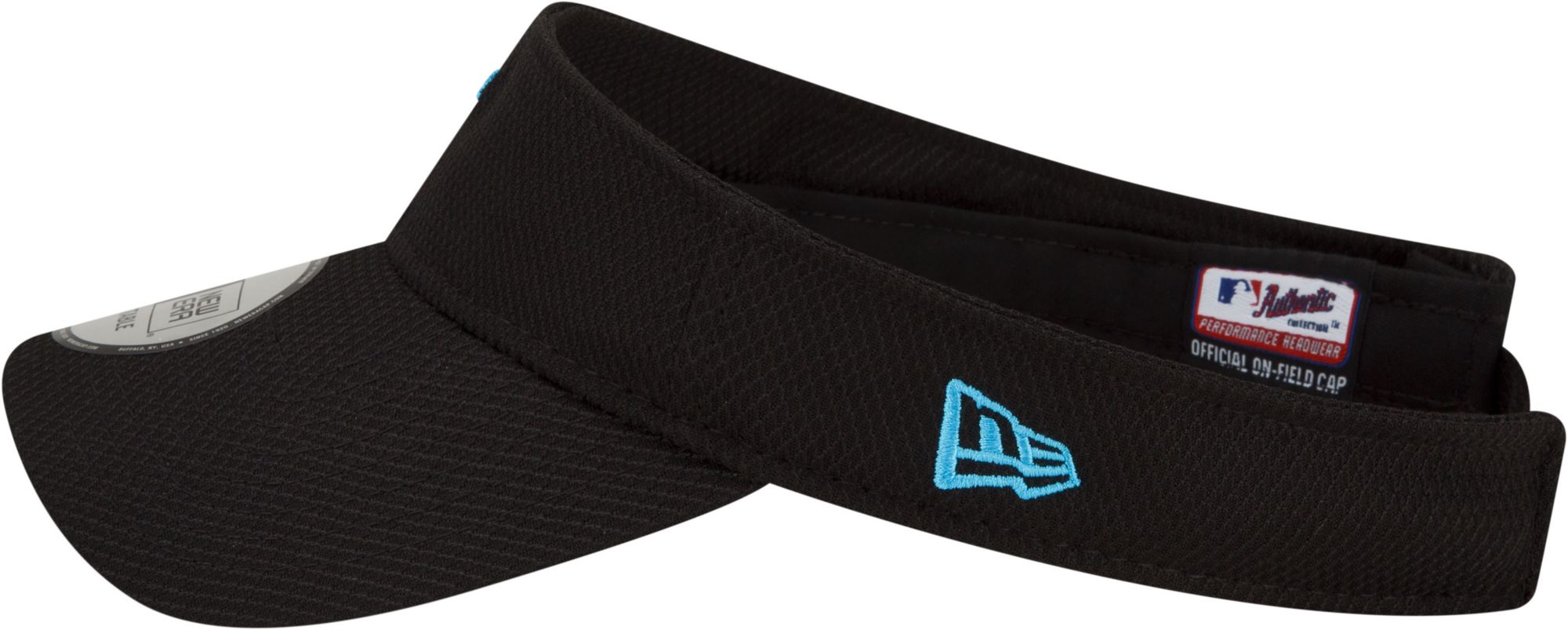 [60228295] MENS NEW ERA MLB MIAMI MARLINS BATTING PRACTICE VISOR HOOK & LOOP
