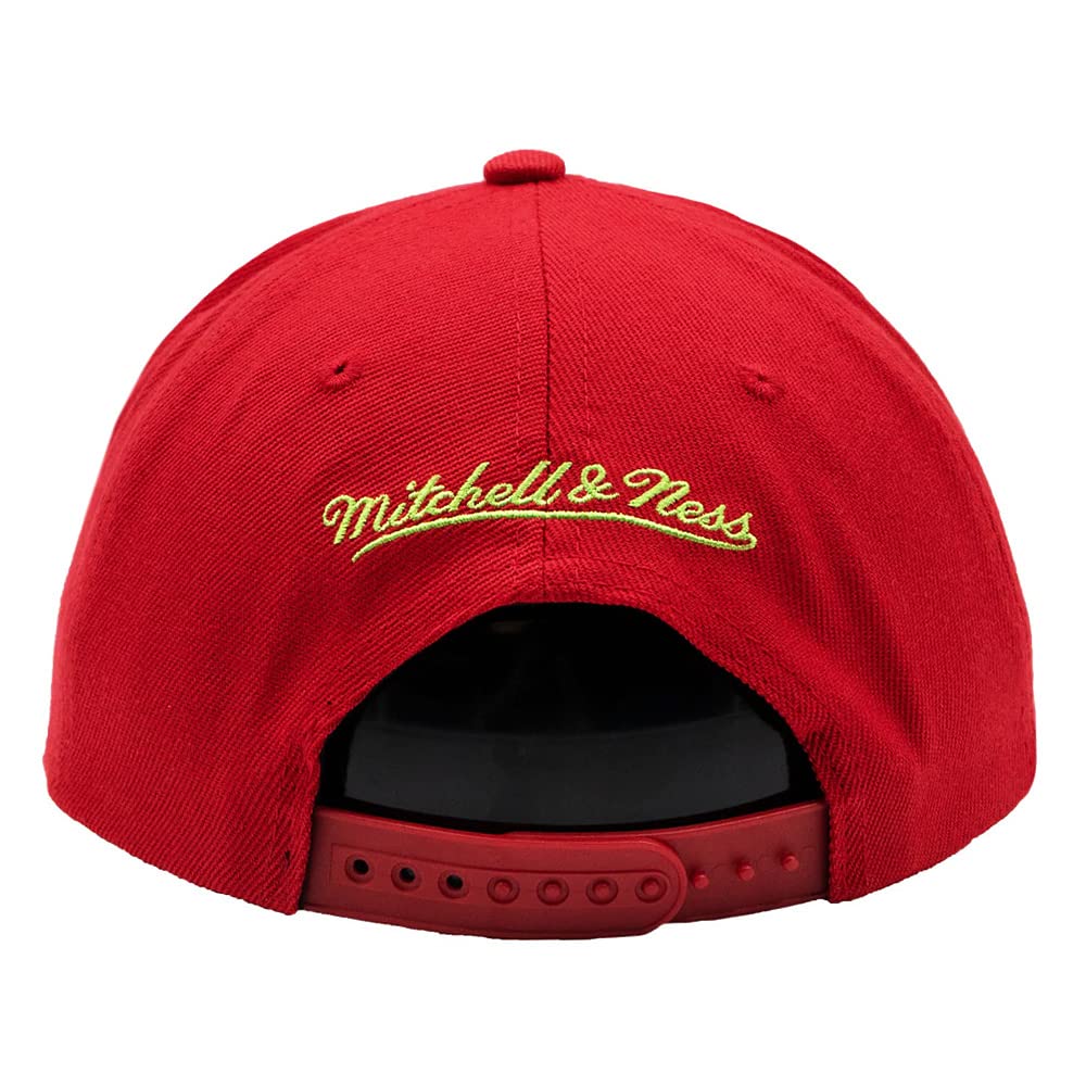 Mens MITCHELL & NESS NBA REVERSE CANDY APPLE SNAPBACK HWC LAKERS