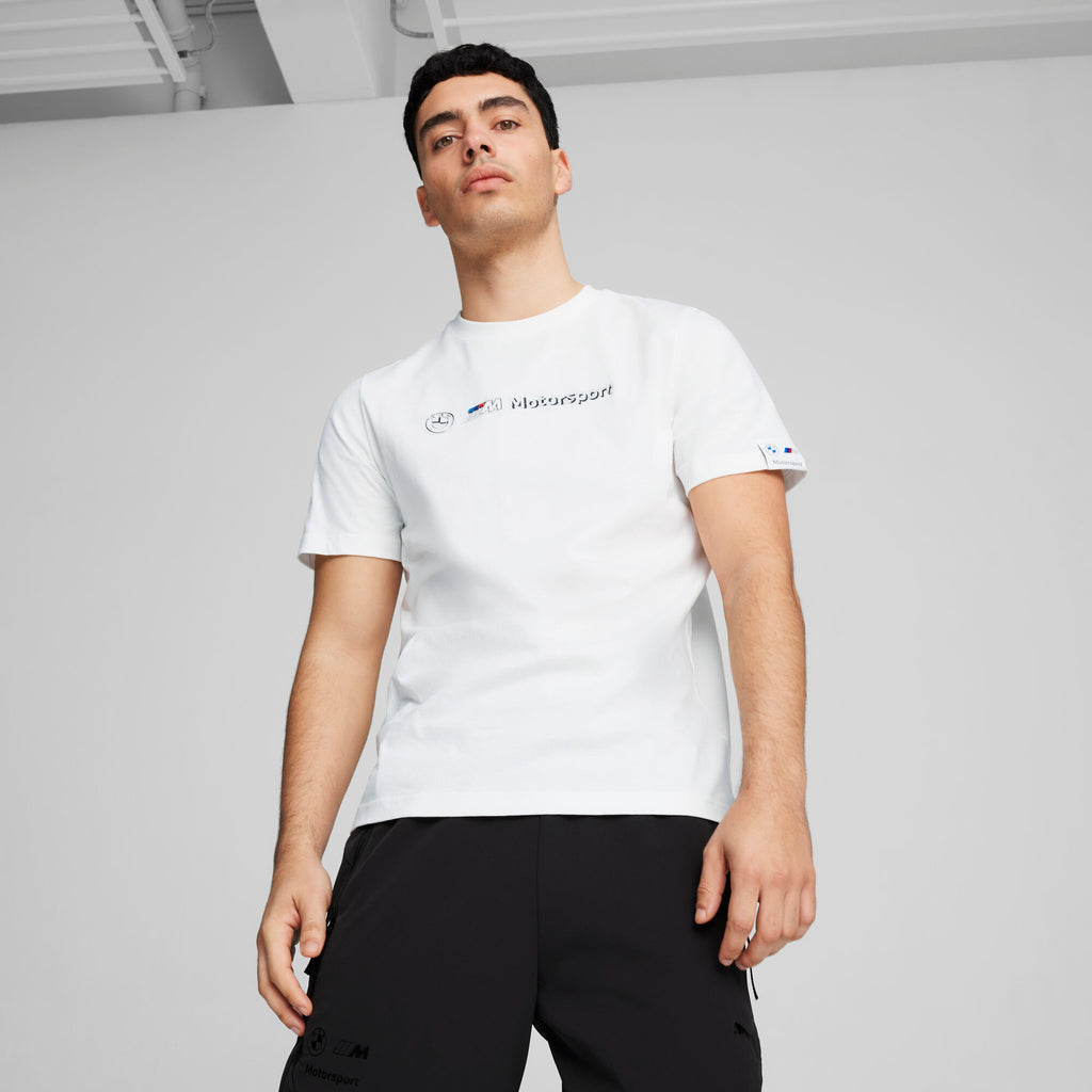 [627468-02] MENS PUMA BMW MOTORSPORTS LOGO TEE+