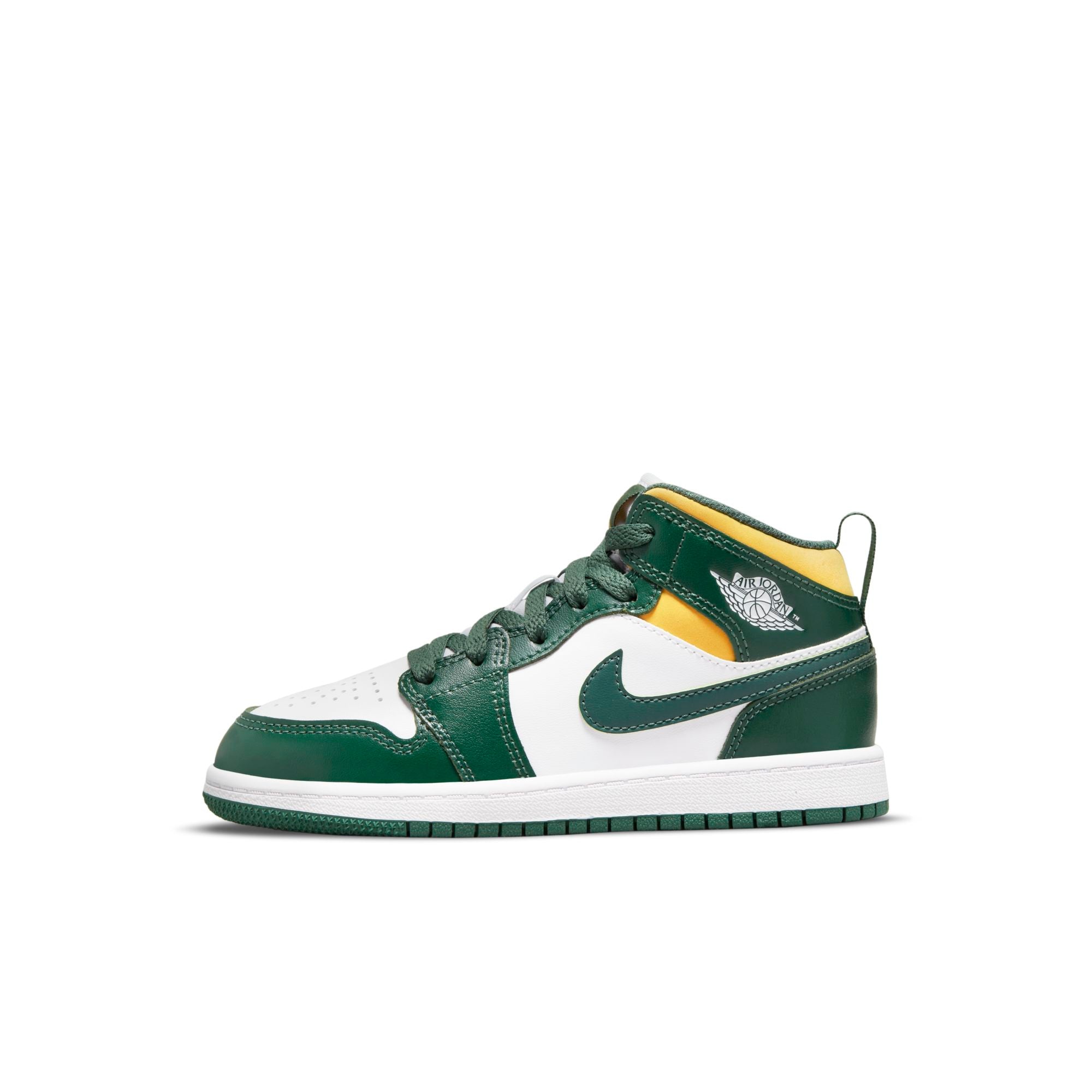 [640734-371] Preschool Air Jordan Retro 1 MID 'Sonics (2021)' (PS)