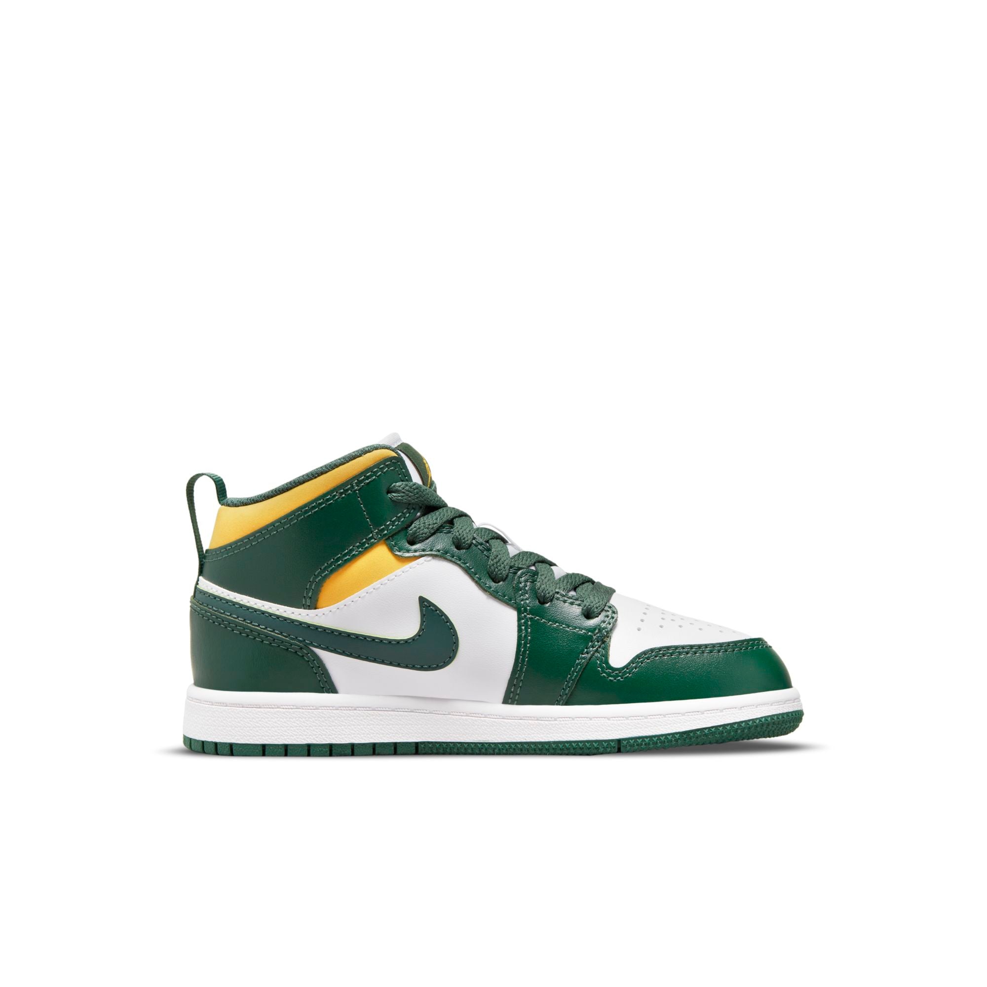 [640734-371] Preschool Air Jordan Retro 1 MID 'Sonics (2021)' (PS)