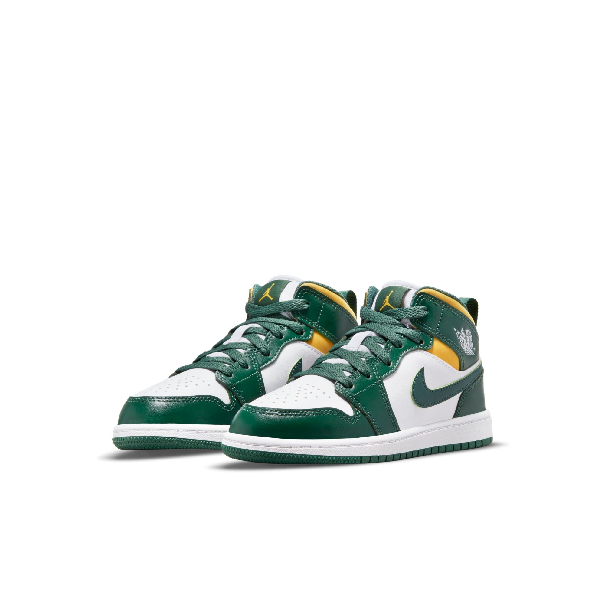 [640734-371] Preschool Air Jordan Retro 1 MID 'Sonics (2021)' (PS)