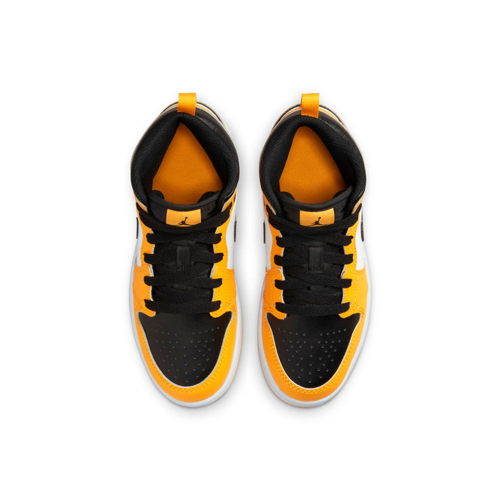 [640734-701] Preschool Air Jordan Retro 1 Mid 'Taxi' (PS)