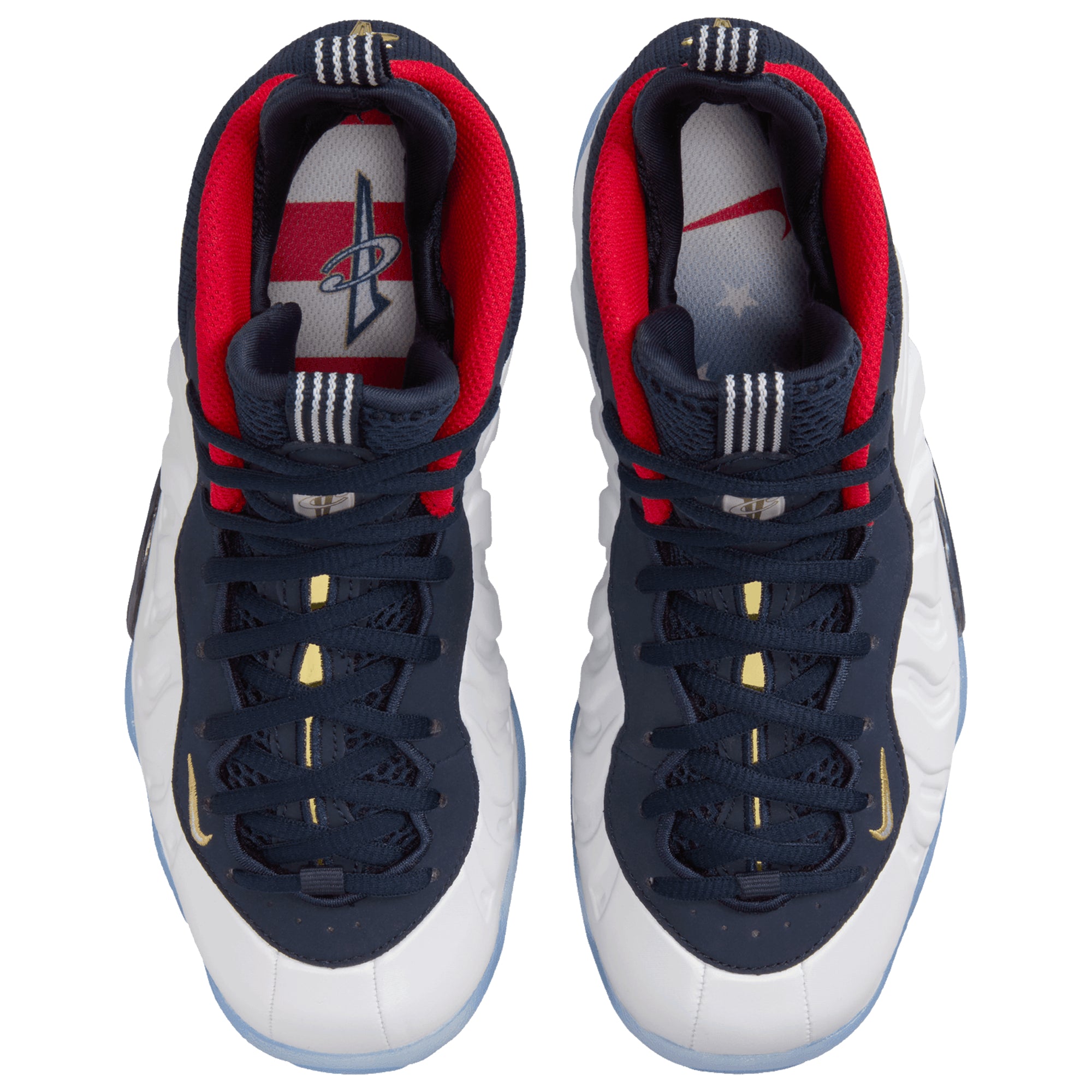 [644791-403] GRADE SCHOOL NIKE AIR FOAMPOSITE ONE 'OLYMPIC'