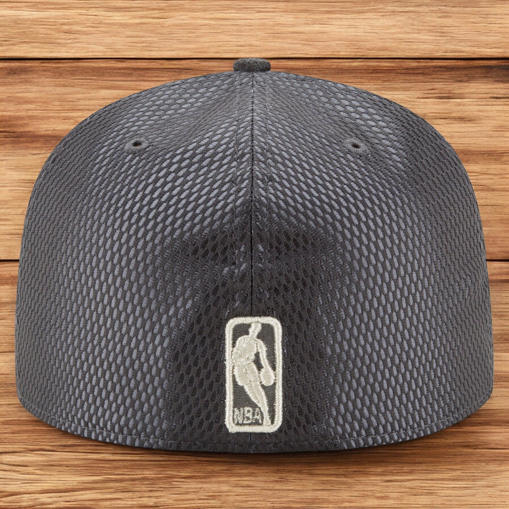 [11471393] Mens New Era NBA Golden State Warriors On Court 2017 Suede 59Fifty