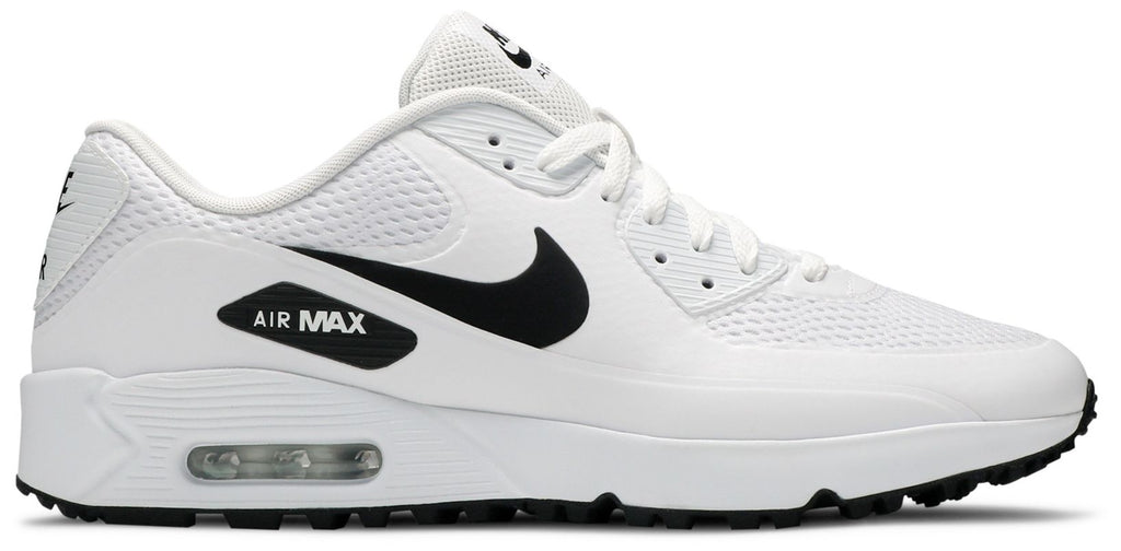 [CU9978-101] MENS NIKE AIR MAX 90 GOLF 'WHITE BLACK'
