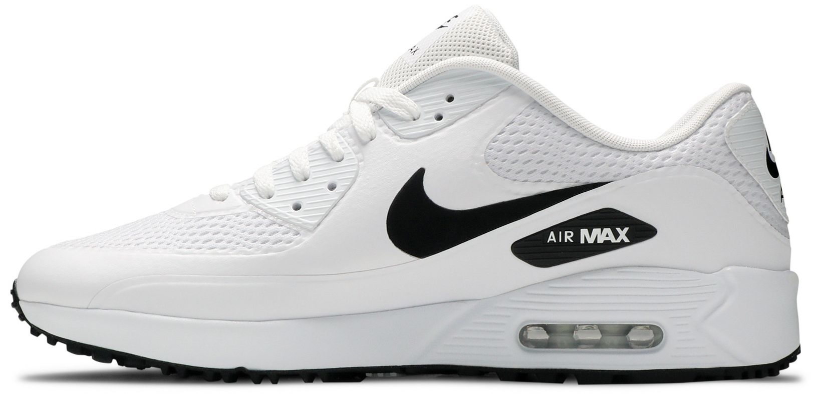[CU9978-101] MENS NIKE AIR MAX 90 GOLF 'WHITE BLACK'