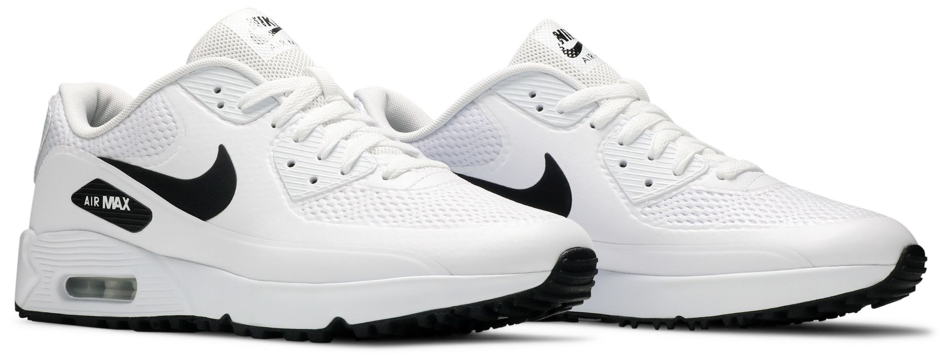 [CU9978-101] MENS NIKE AIR MAX 90 GOLF 'WHITE BLACK'