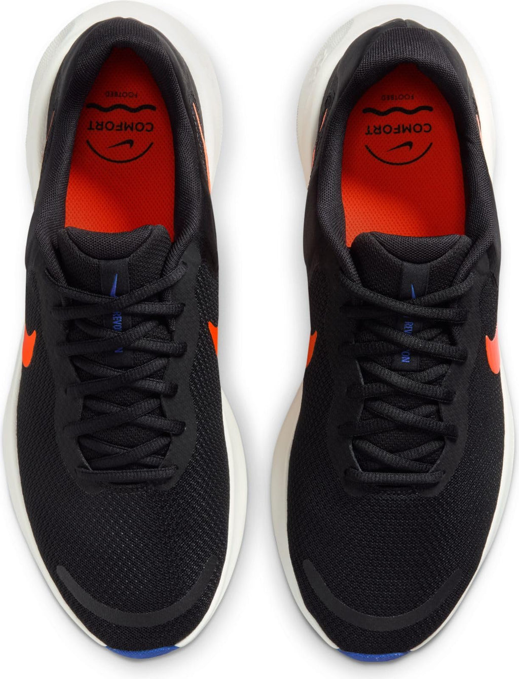[FB2207-008] Mens Nike REVOLUTION 7 'BLACK ASTRONOMY BLUE SAIL HYPER CRIMSON'
