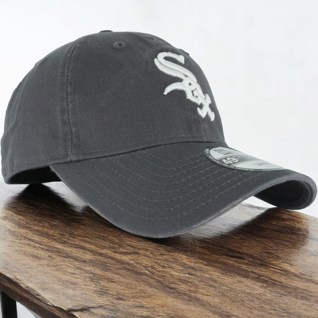 [11605814] Mens New Era MLB Core Fit 49Forty Fitted - Chicago White Sox