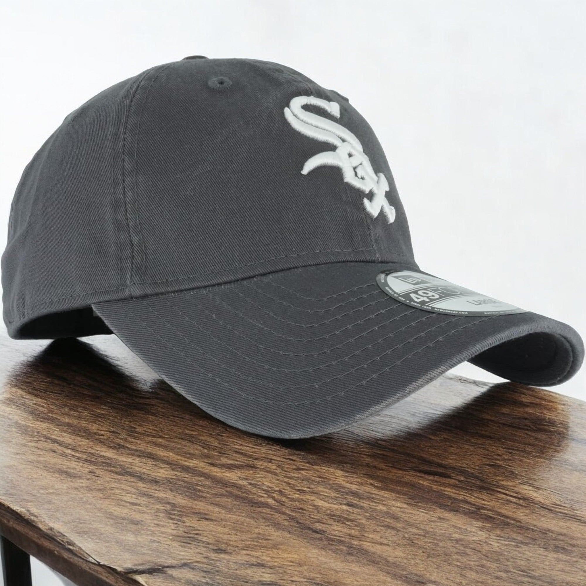 [11605814] Mens New Era MLB Core Fit 49Forty Fitted - Chicago White Sox