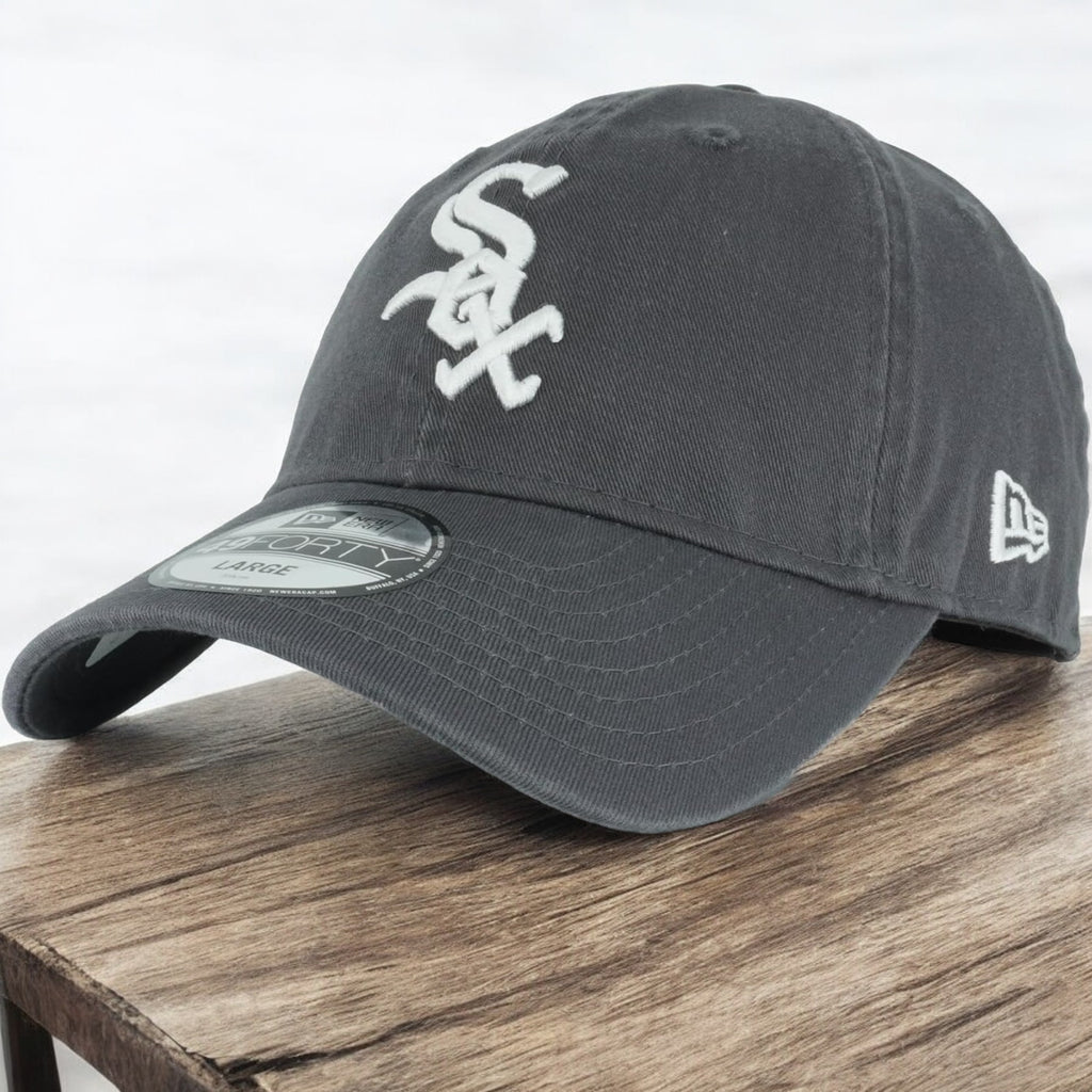 [11605814] Mens New Era MLB Core Fit 49Forty Fitted - Chicago White Sox