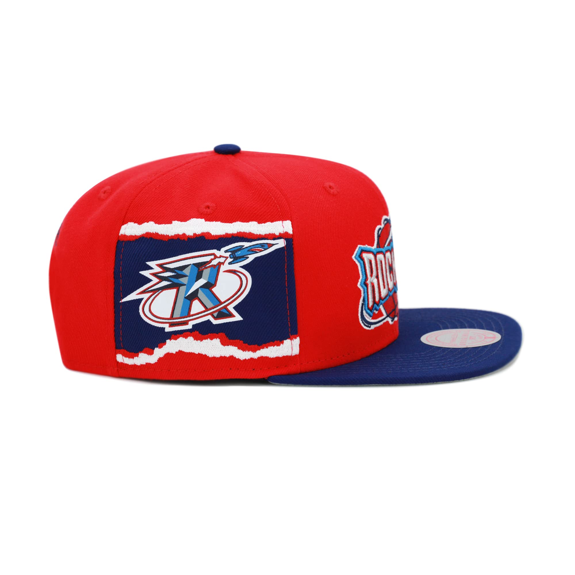 MENS MITCHELL & NESS NBA JUMBOTRON SNAPBACK HWC ROCKETS - RED-ROYAL