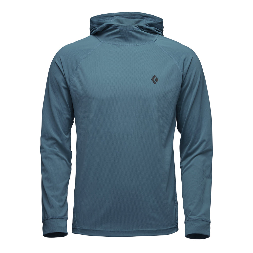 [AP7520204064] MENS BLACK DIAMOND ALPENGLOW UPF 50+ HOODY