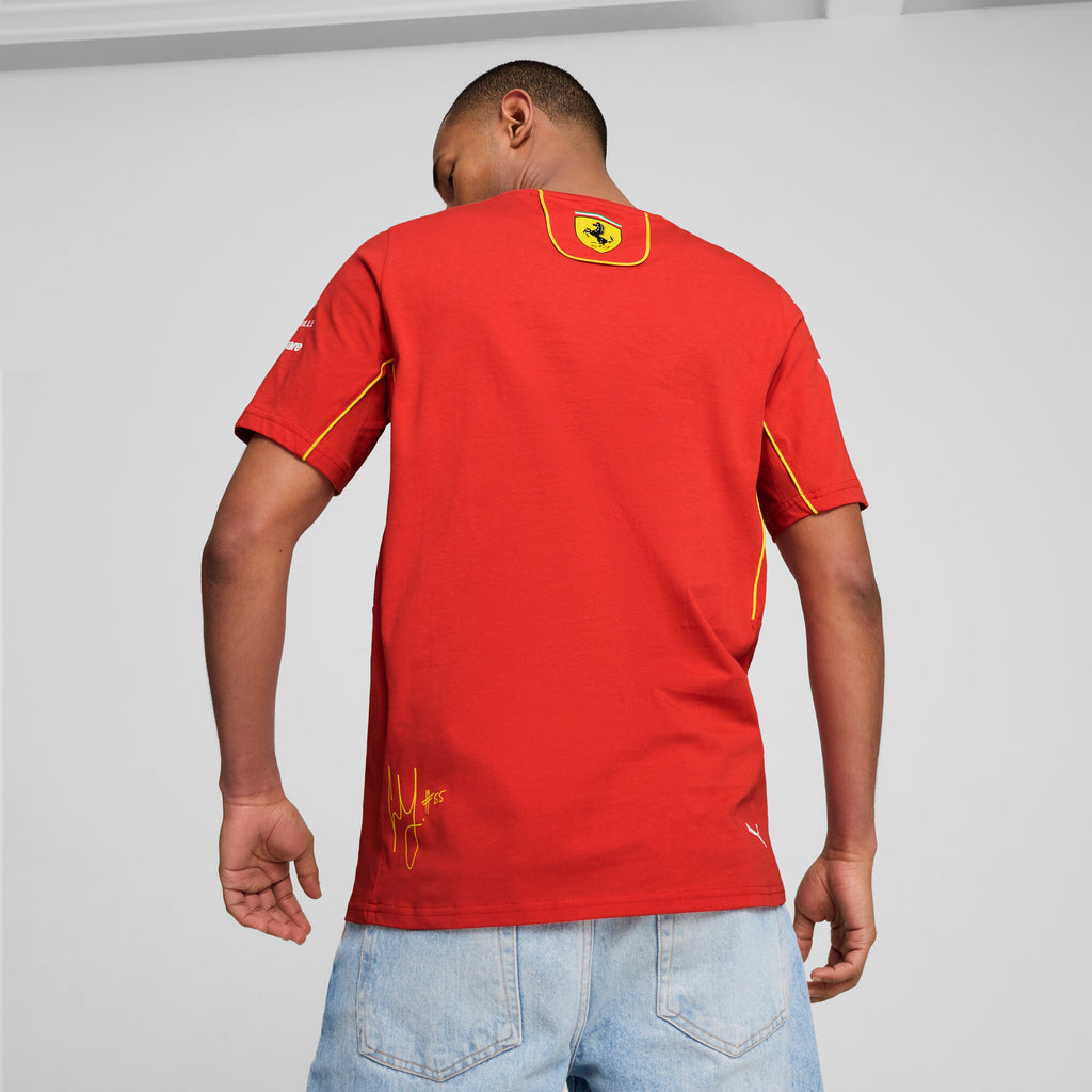 [763604-01] MENS PUMA SF SCUDERIA FERRARI SAINZ TEE