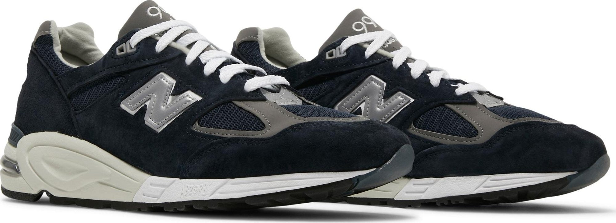 [M990NB2] Mens New Balance 990V2 'NAVY GREY'