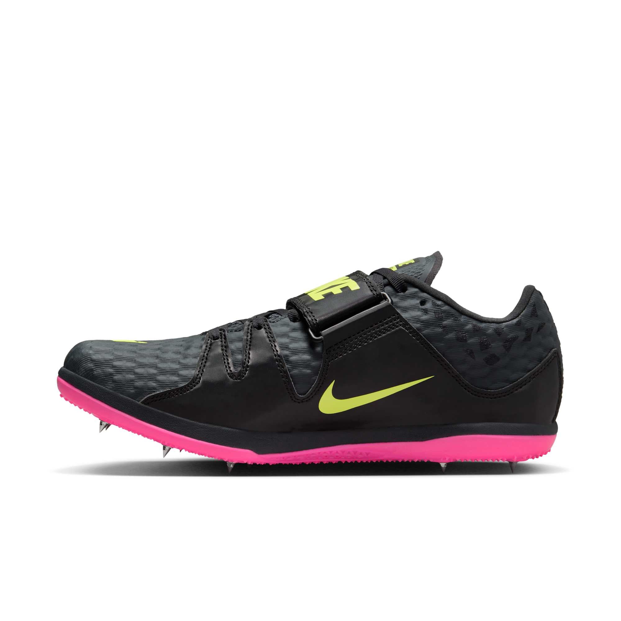 [806561-003] MENS NIKE HIGH JUMP ELITE 'ANTHRACITE LIGHT LEMON PINK' 2024