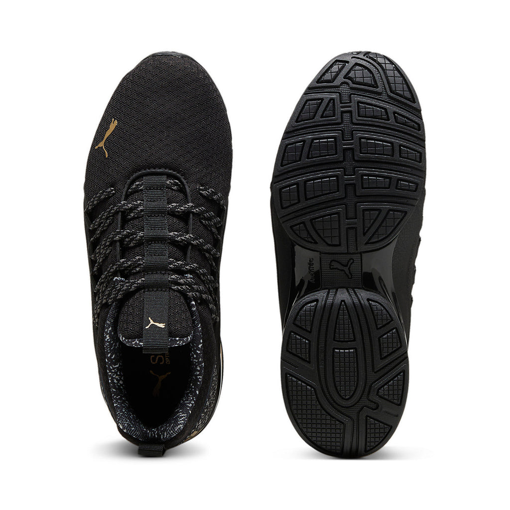 [310129-01] WOMENS PUMA AXELION MINIMA LEOPARD