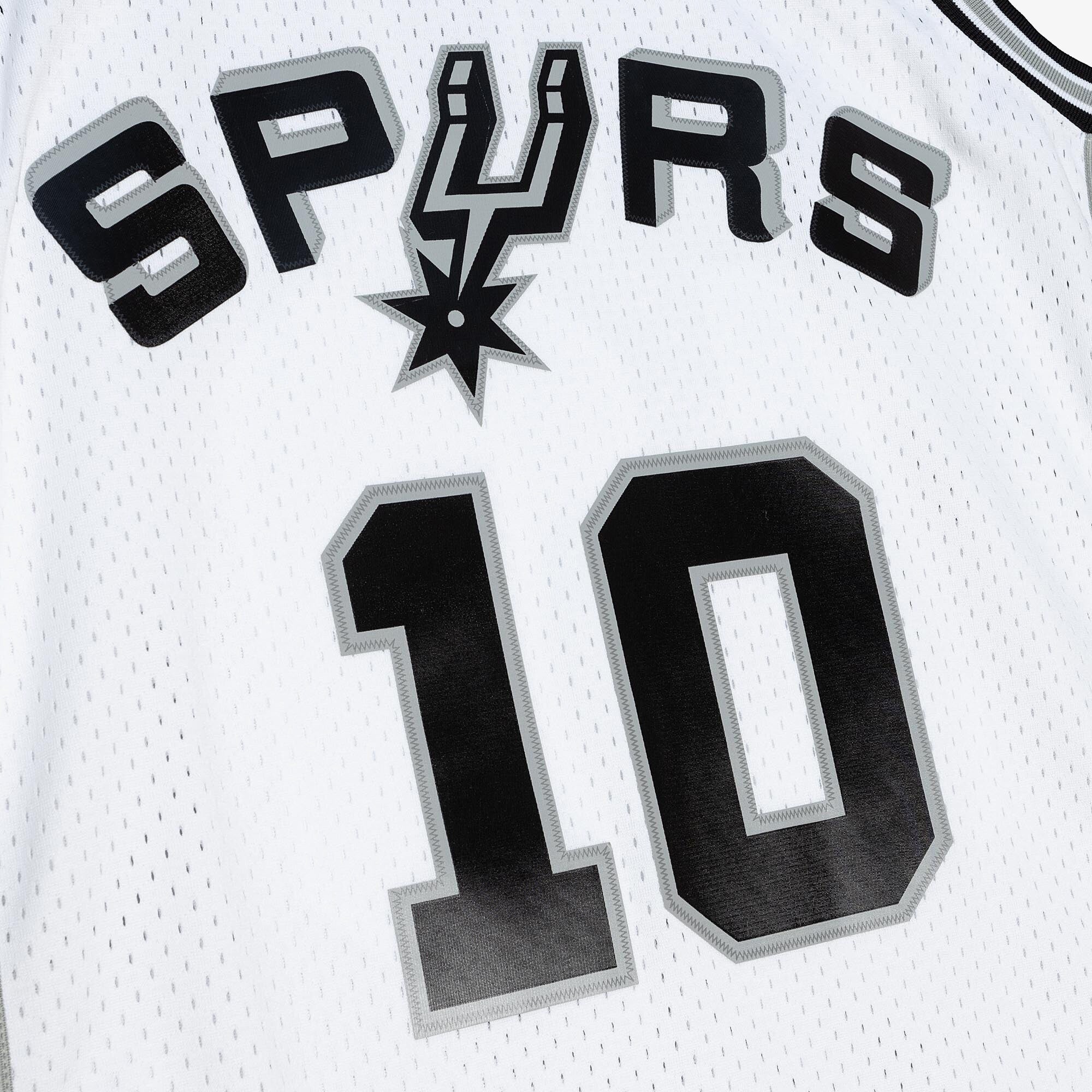 MENS MITCHELL & NESS NBA WHITE JERSEY SPURS 1993 DENNIS RODMAN
