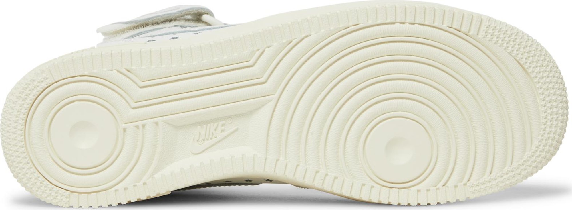 [DV3451-100] Womens Nike AIR FORCE 1 MID 'CUT OUT STARS SUMMIT WHITE'