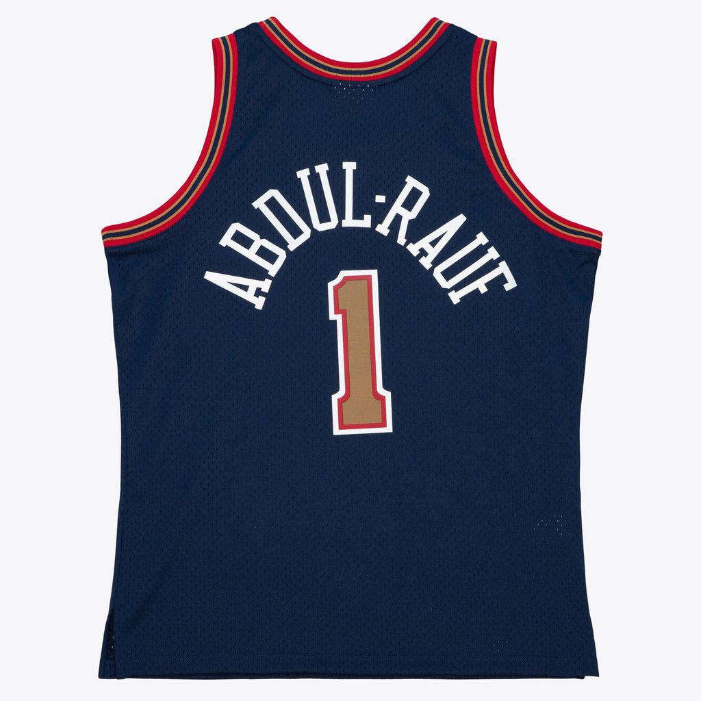 MENS MITCHELL & NESS DARK JERSEY NUGGETS 1994 MAHMOUD ABDUL-RAUF