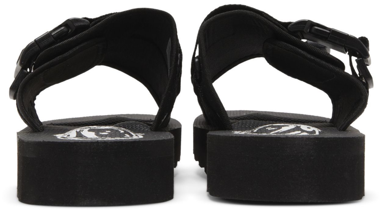 [811-4802/BLACK] MENS BILLIONAIRE BOYS CLUB SPACE WALKER II SLIDE 'BLACK'