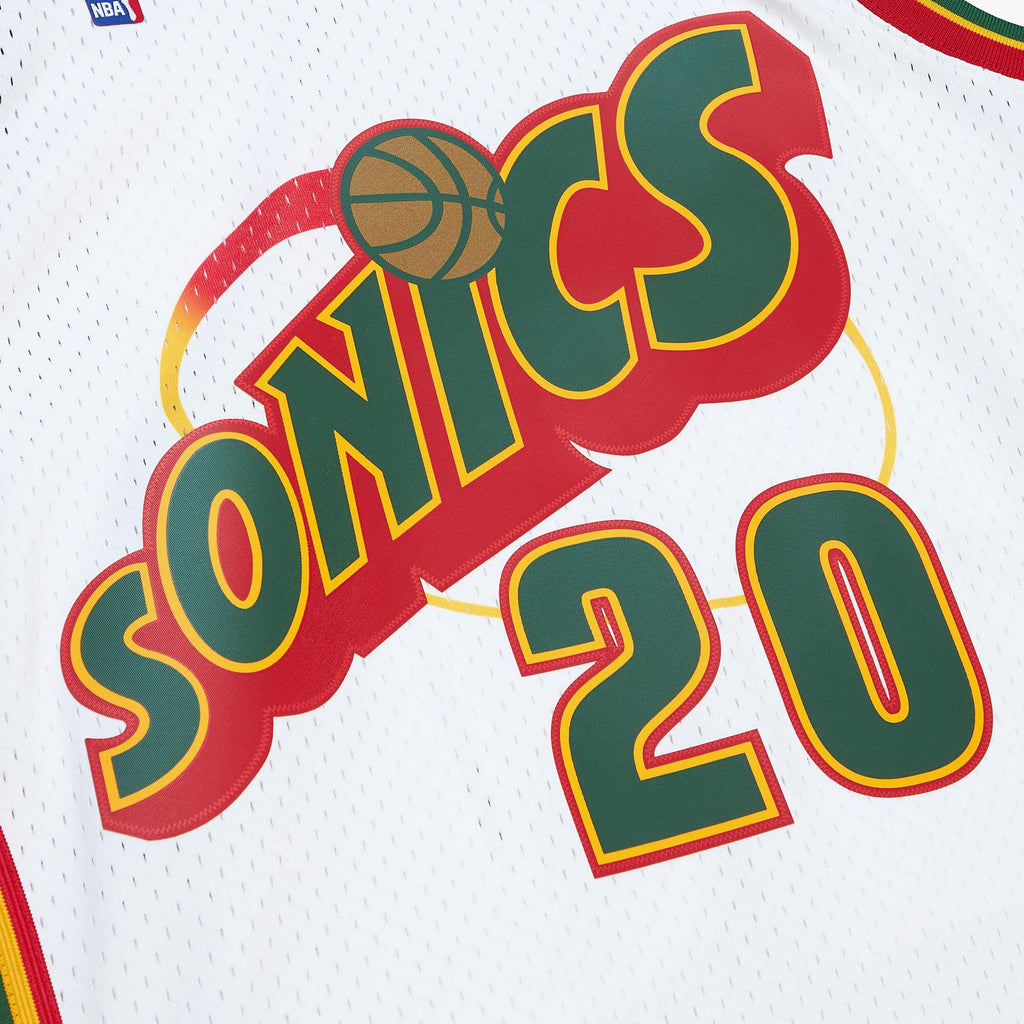 MENS MITCHELL & NESS HOME JERSEY SUPERSONICS 1995 GARY PAYTON