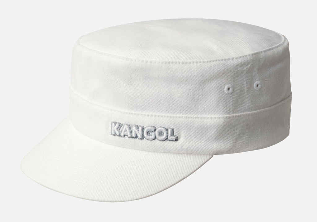 [9720BC-WH103] UNISEX KANGOL COTTON TWILL ARMY CAP