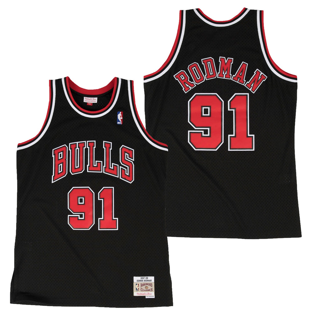 MENS MITCHELL & NESS AUTHENTIC ALTERNATE JERSEY BULLS 1997 DENNIS RODMAN