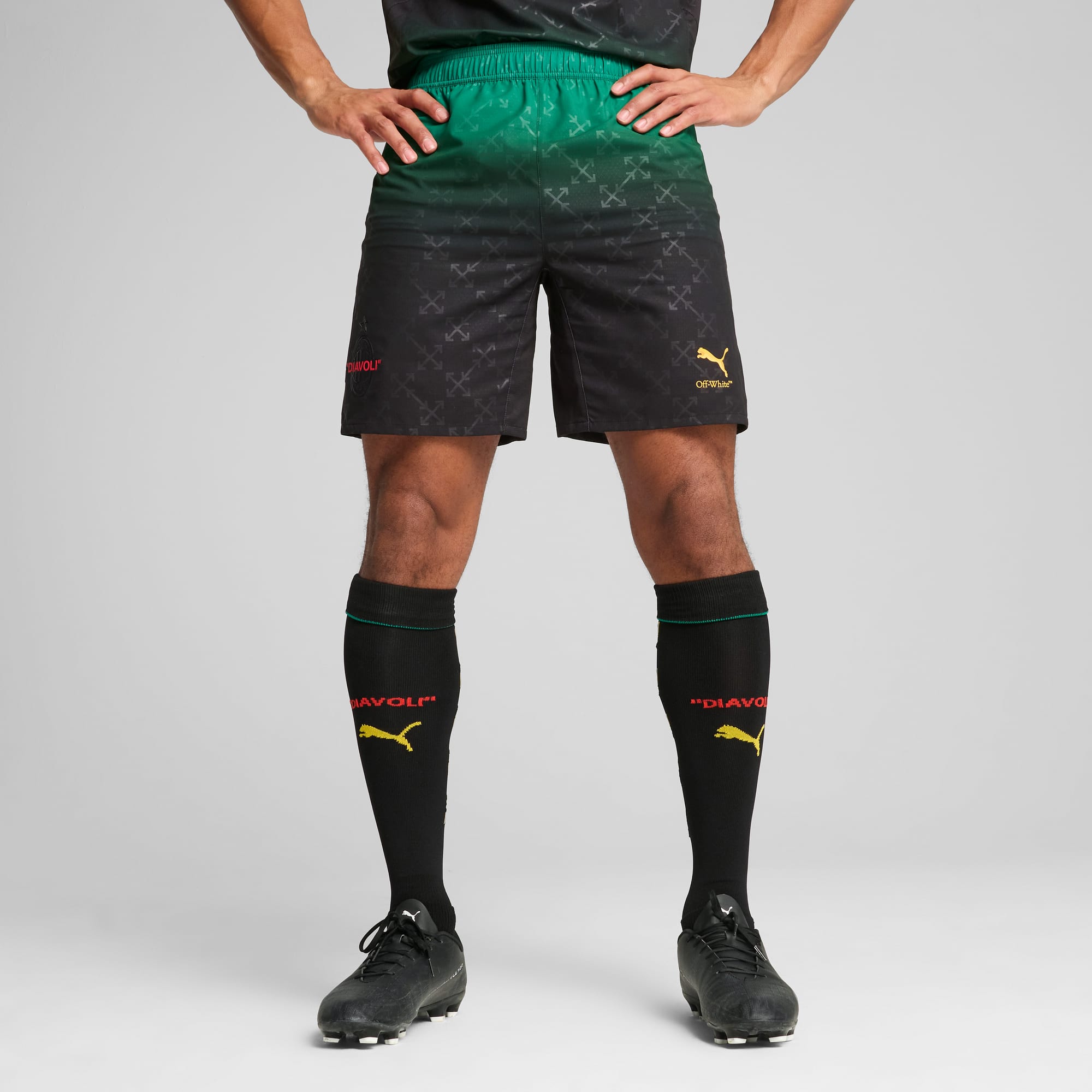 [783002-01] Mens Puma ACM X OFF-WHITE SHORTS AUTHENTIC