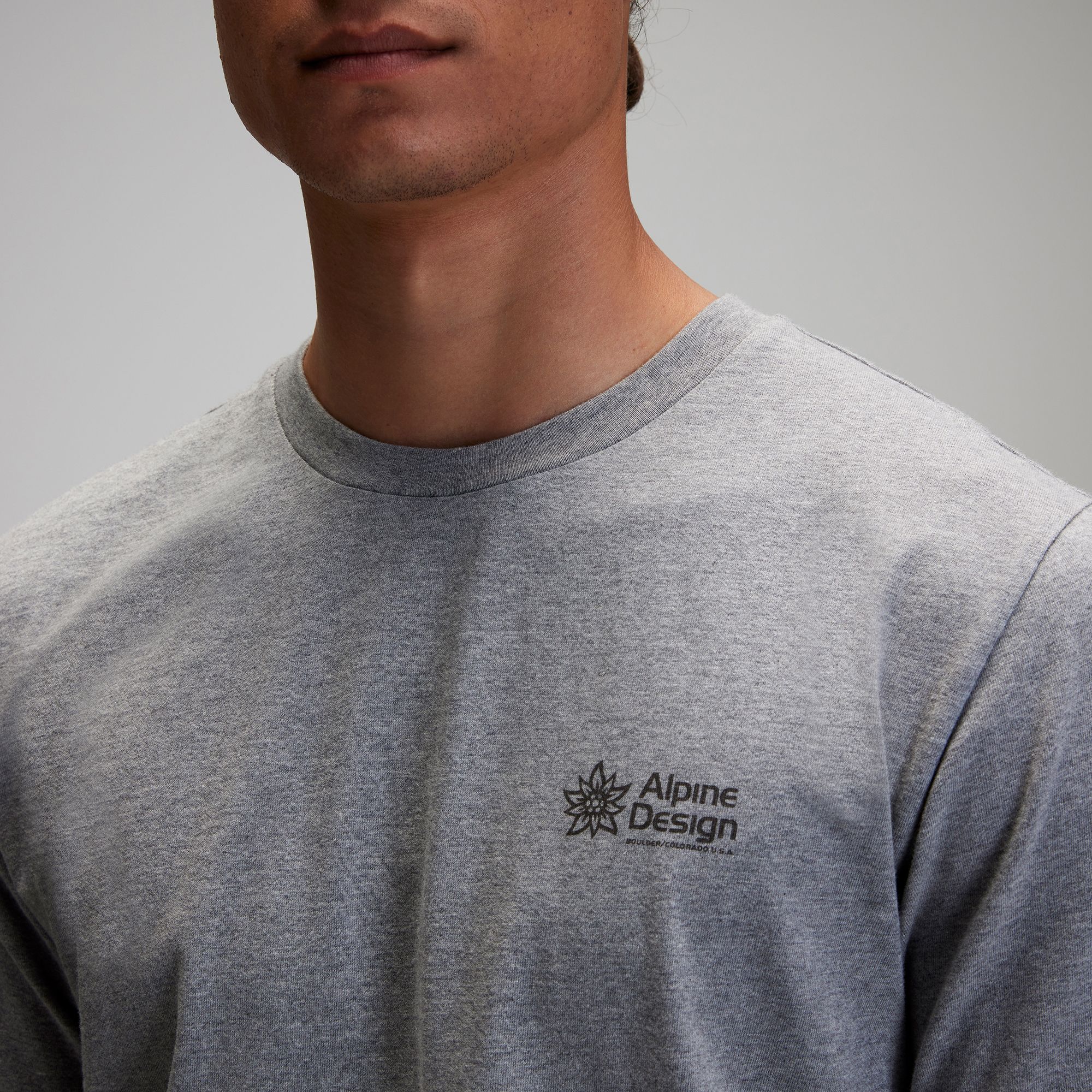 MENS ALPINE DESIGN AD HIKE SS SHORT SLEEVE GRAPHIC UPF 30+ T-SHIRT