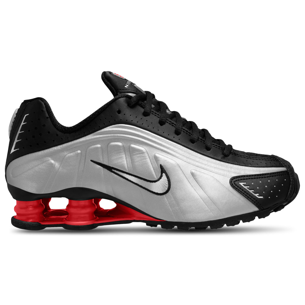 [AR3565-011] WOMENS NIKE SHOX R4 'BLACK METALLIC SILVER (2025)'
